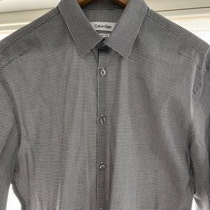 Brand New Calvin Klein Gingham Button Down